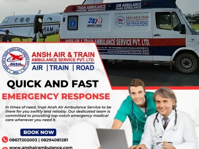 Ansh Air Ambulance Service in Guwahati - Quickly Fix The Problem Of Patients