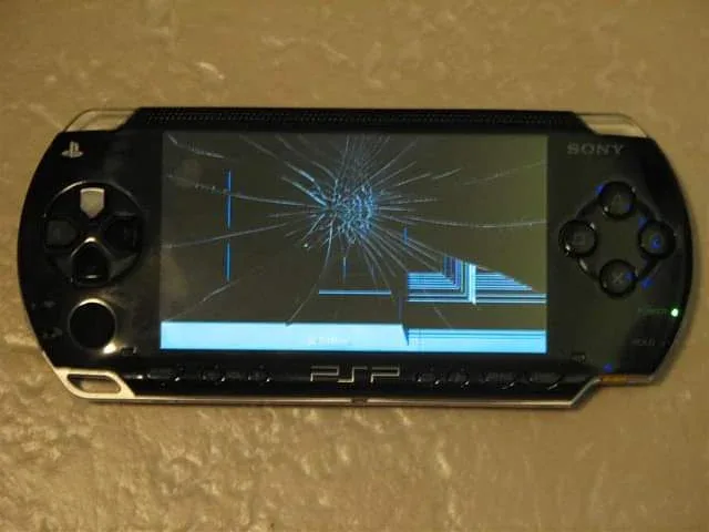 We repair and replace broken PSP (PlayStation Portable) screen