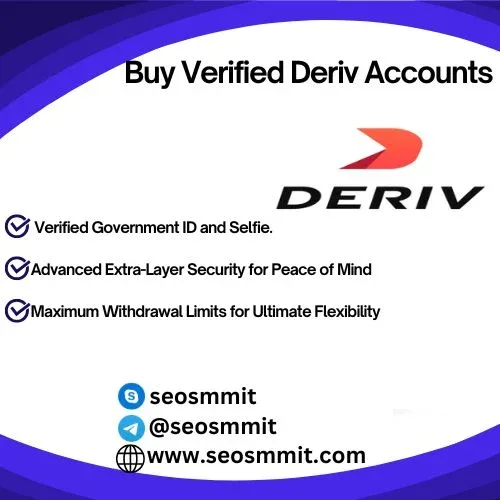 Buy Verified Deriv Accounts