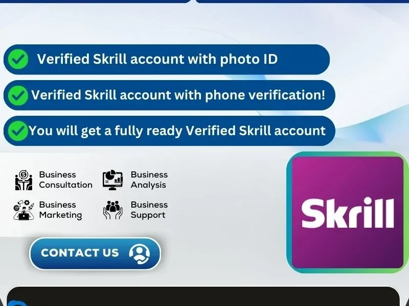 Buy Verified Skrill Account