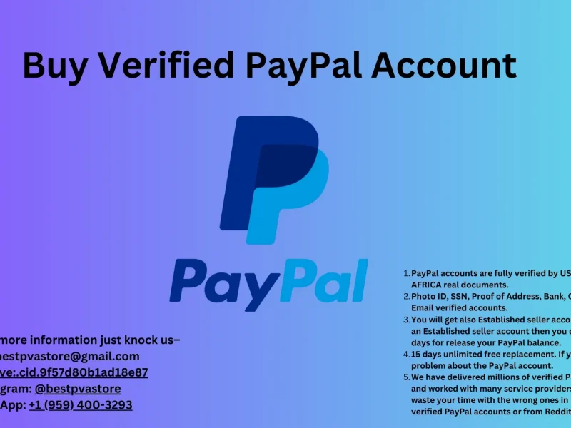 Buy Verified PayPal Account