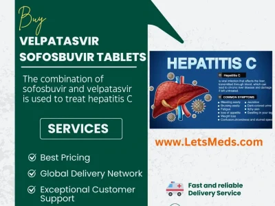 Affordable Sofosbuvir + Velpatasvir Tablets for Hepatitis C Treatment by LetsMeds