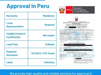 Type Approval in Peru