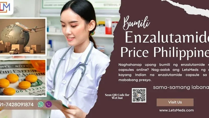 Buy Enzalutamide 160 mg Capsule Online in the Philippines – Affordable Price From LetsMeds