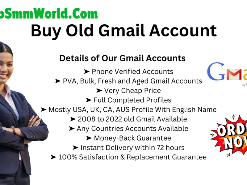 Top Platforms Buy Verified Old Gmail Accounts In 2025