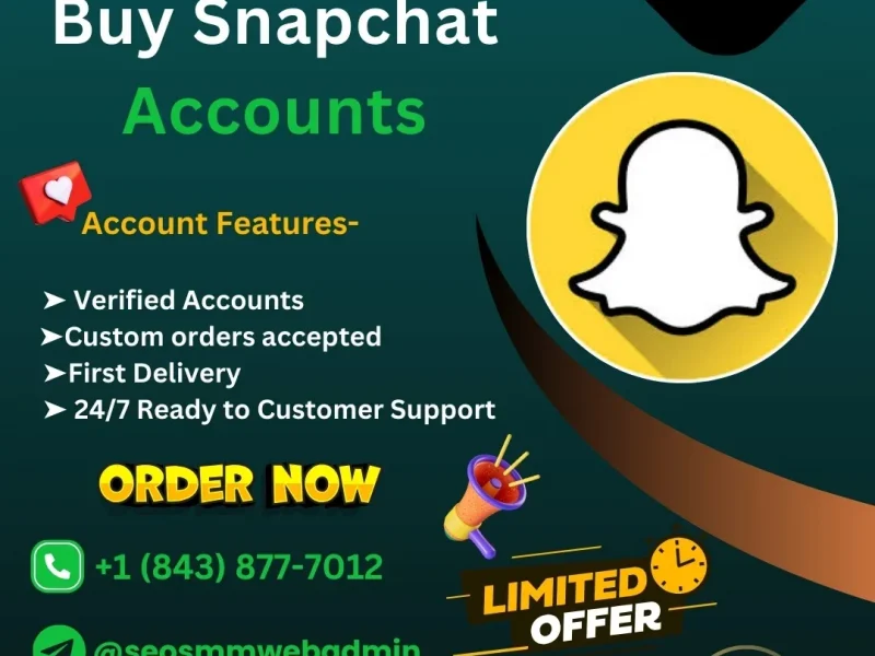 The Best Place Buy Snapchat Accounts (PVA) – Aged & Verified