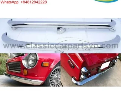 Datsun Roadster Fairlady bumpers (1962-1970) no over riders