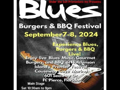 Blues Burgers and BBQ Festival September 7-8, 2024