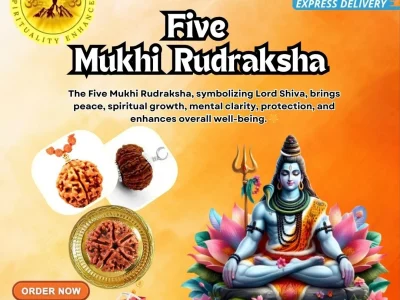 5 Mukhi Rudraksha Mala Online