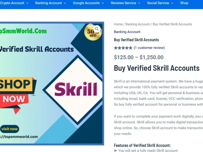 Best Places to Purchase Fully Verified Stripe Accounts Instantly