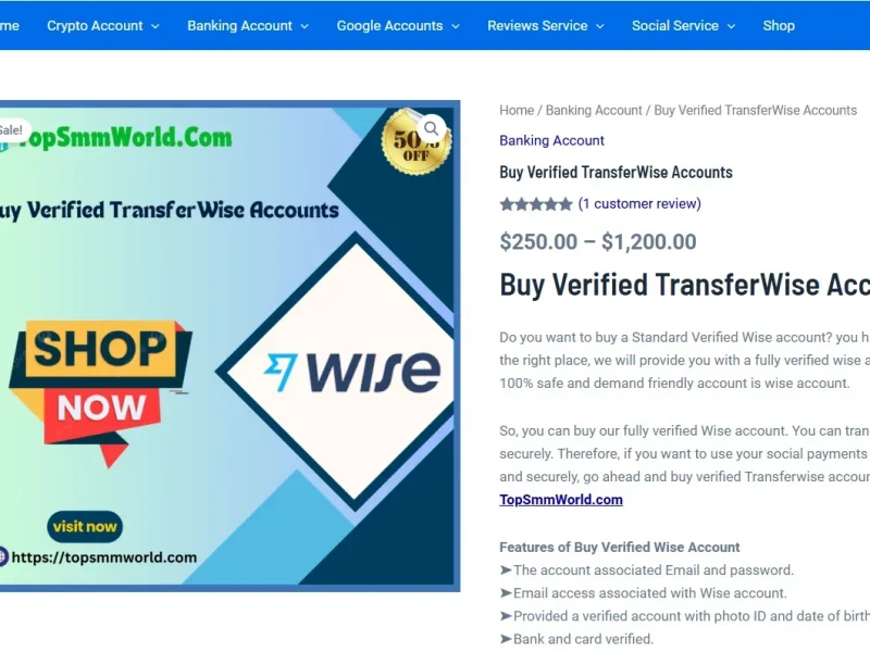 Get Verified TransferWise Accounts for Secure Money Transfers