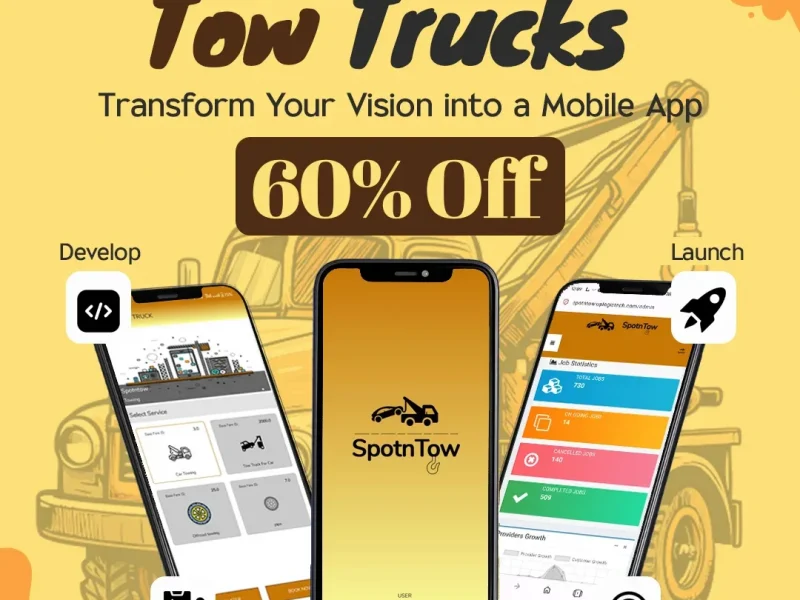 Tow Truck App Like Uber - SpotnRides