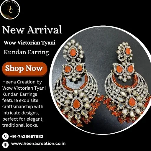 Buy online artificial earrings with attractive and beautiful features