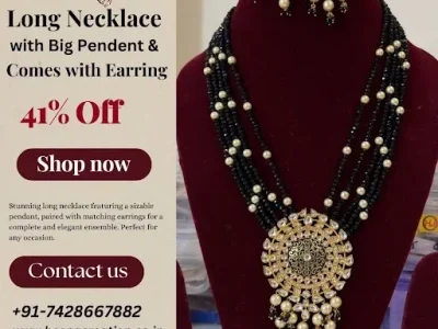 Buy online artificial necklaces with new arrivals on festive season