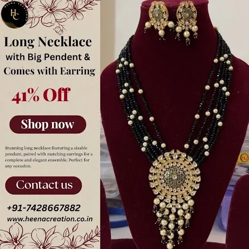 Buy online artificial necklaces with new arrivals on festive season