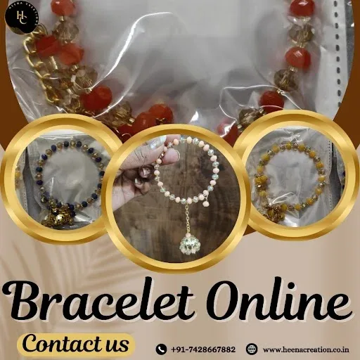 Buy online artificial bracelets with bestselling matching design