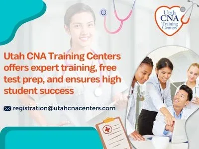 Utah CNA Training Centers offers expert training, free test prep, and ensures high student