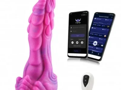 Wildolo 003 Monster Dildo with APP Control, Pink